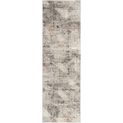 Nourison Sustainable Trends Modern Farmhouse Woven Area Rug Ivory/Gray