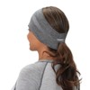 TrailHeads Womens Ponytail Headband - Reflective, Moisture Wicking Earband for Running, Winter - 4 of 4