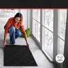 SlipToGrip Durable, No Slip, Washable 42 x 35'' Universal Door Mat, Black - image 4 of 4