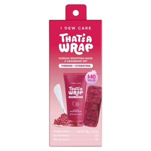 I DEW CARE That's A Wrap Korean Wrapping Mask & Headband Set
