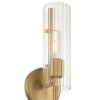 Possini Euro Design Possini Euro Taurus 13 1/2" High Brushed Champagne Wall Sconce - 2 of 4