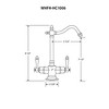 ALFI Point of Use Instant Hot/Cold Water Drinking Faucet with Traditional Swivel Spout - 2 of 2