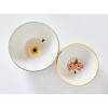 tagltd Bee Floral Bowl Set/2 - 4 of 4