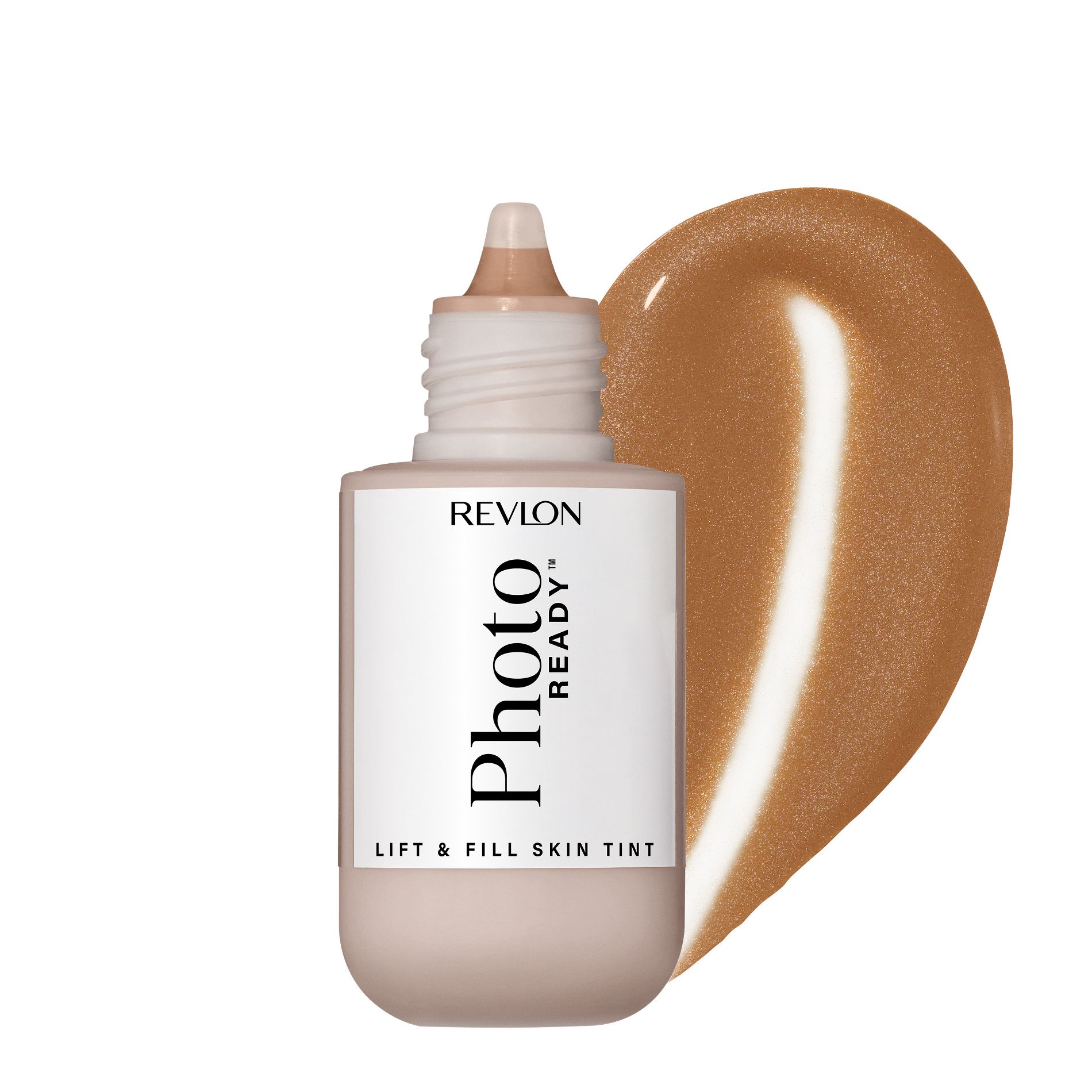 Revlon PhotoReady Lift & Fill Skin Tint - Multi-Use Glow Enhancer - 150 - 1 fl oz: Liquid Foundation, Buildable Coverage, For Normal to Dry Skin