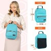 OPUX Insulated Lunch Box Boys Girls Kids Teens, Leakproof Cooler Bag Women Men Adults, Backpack Shape Tote, Back to School Gift - 2 of 4