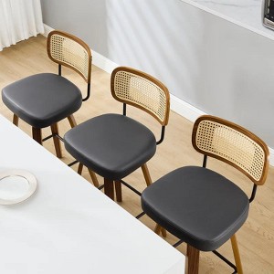 Bekrvio 26'' Swivel Counter Height Bar Stools - 1 of 4