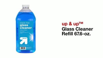HOPE'S Perfect Glass Cleaner Refill, 67.6-Ounce, Streak-Free Glass Cleaner  Refill, Less Wiping, No Residue, Black (2LPG6) Pack of 1