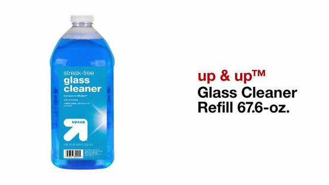 Glass Cleaner Refill - 67.6oz - up &#38; up&#8482;, 2 of 5, play video