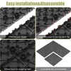 Chic Crate 44Pcs 12'' Stone Texture Interlocking Deck Tiles – DARK Gray - 4 of 4