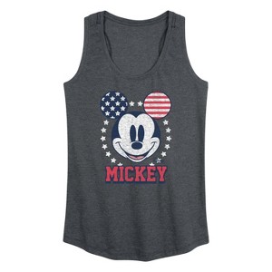 Women's - Disney - Americana Graphic Racerback Tank - 1 of 4