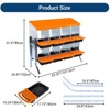 Jojoka Chicken Nesting Box with Roll Away Egg Tray, Metal Nesting Boxes for Chickens, Large Holes, Egg Protection, Two Mounting Options - 4 of 4