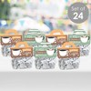 Big Dot of Happiness But First, Coffee - DIY Cafe Themed Party Clear Goodie Favor Bag Labels - Candy Bags with Toppers - Set of 24 - 2 of 4