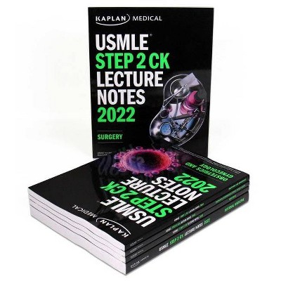 USMLE Step 2 Ck Lecture Notes 2022: 5-Book Set - (Kaplan Test Prep) by  Kaplan Medical (Paperback)