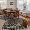 Lahome Modern Rainbow Jute Washable Outdoor Area Rug-Soft, Durable Carpet for Patio, Garden, or Balcony - 4 of 4