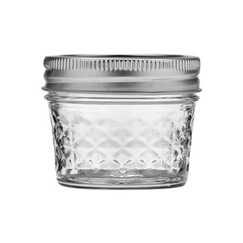 4 oz Glass Straight Sided Spice Jars with Your Choice of Lids