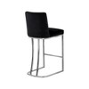 Meridian Furniture,Heidi Black Velvet Stool - 2 of 4