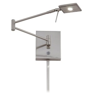 George Kovacs Lighting 1 - Light Swing Arm Lamp in  Brushed Nickel - 1 of 1