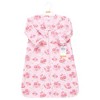 Hudson Baby Infant Girl Long Sleeve Plush Faux Fur Sleeping Bag, Wearable Blanket, Blush Rose - 2 of 2