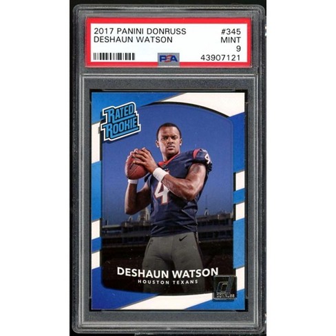 2017 Donruss Deshaun cheapest Watson rookie PSA 9