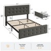 Bed Frame with 4 Storage Drawers and Headboard - 2 of 4