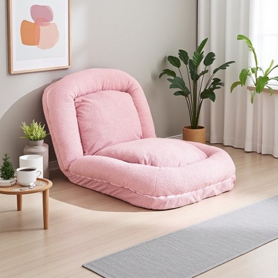 Triple Fold Adjustable Lounge Chair Bed with 18 Positions