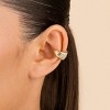 SHINE by Sterling Forever Beth Twisted Croissant Ear Cuff - 3 of 4