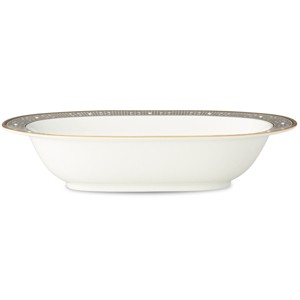 Noritake Infinity Bronze Medium Oval Vegetable Serving Bowl - 1 of 3