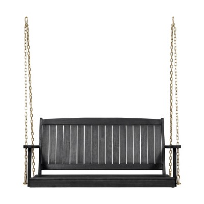 Sapphtopaz Outdoor Swing Sets for Backyard Porch Swing Leisure Bench Conversation Loveseat with Chains for Patio, Indoor, Garden, Backyard