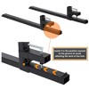 Clamp-on Pallet Forks, Tractor Bucket Pallet Forks, Heavy Duty Front Loader Forks for Skid Steer Tractor - 4 of 4