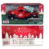 1941 Plymouth Pickup Truck Red and Black "Merry Christmas" with Tree Accessory 1/24 Diecast Model Car by Motormax - 3 of 3