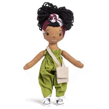 HarperIman Imani 14'' Plush Linen Doll
