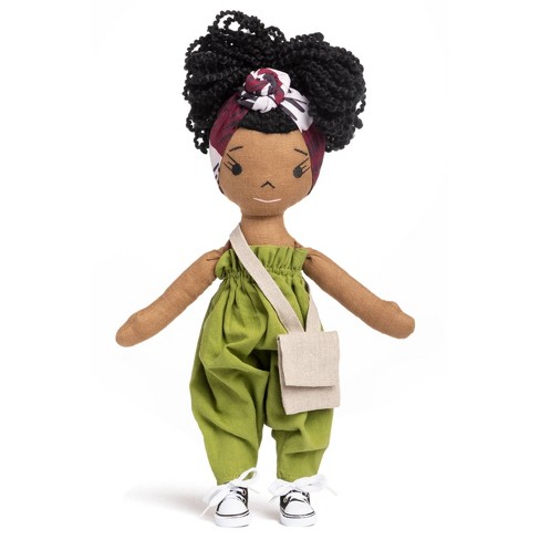 HarperIman Imani 14'' Plush Linen Doll - image 1 of 4