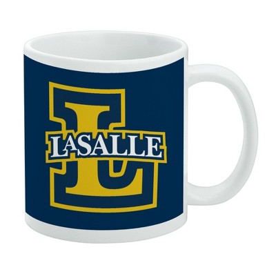 La Salle University Primary Logo Ceramic Coffee Mug Novelty Gift Mugs for Coffee Tea and Hot Drinks 11oz White