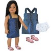 Sophia’s Posable Soft Bodied 18” Doll “Julia”, Medium Skin Tone - 2 of 4