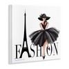 Stupell Industries Parisian Fashion Illustration Wall Plaque Art - 2 of 4