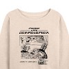 Women's - Star Wars - The Mandalorian Mando Manga Lightweight French Terry Wide Neck Long Sleeve Graphic Shirt - 2 of 4