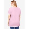 Woman Within Plus Size Layered-Look Tee - 3 of 4