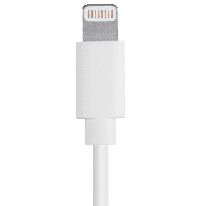Monoprice Lightning to USB Charge & Sync Cable - 3 Feet - White | Apple MFi Certified for iPhone X, 8, 8 Plus, 7, 7 Plus, 6, 6 Plus, 5S , iPad Pro, 5 of 7