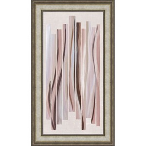 Amanti Art Pink Tidal Embrace by Jacob q Wood Framed Wall Art Print - 1 of 4
