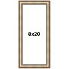 PosterPalooza | Panoramic Refined Silver Picture Frame - UV Acrylic, Foam Board Backing, Hanging Hardware - 2 of 4