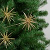 Northlight 24" Gold Glittered and Shiny Starburst Artificial Christmas Spray - 3 of 3
