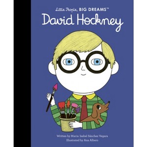 David Hockney - (Little People, Big Dreams) by  Maria Isabel Sanchez Vegara (Hardcover) - 1 of 1
