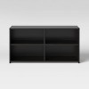 Storage TV Stand for TVs up to 43" Black - Room Essentials™ - image 3 of 4