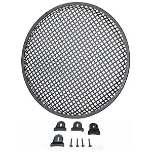 DEEJAYLED 15-in Diameter Steel Monster Mesh Grill for 15-in Woofers with hardware TBH15GR - 1 of 1