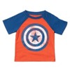 Marvel Avengers X-Men Spider-Man Iron Man Thor Captain America 3 Pack T-Shirts Toddler - 2 of 4