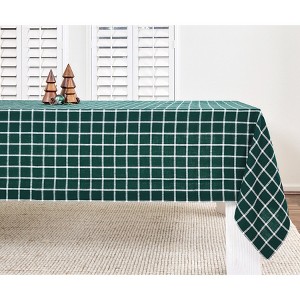 Solino Home Linen Tablecloth | Windowpane - 1 of 4