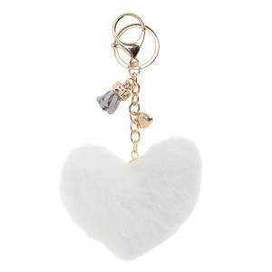 Unique Bargains Halloween Christmas Tassel Heart Handbag Charm 1 Pc - 1 of 4
