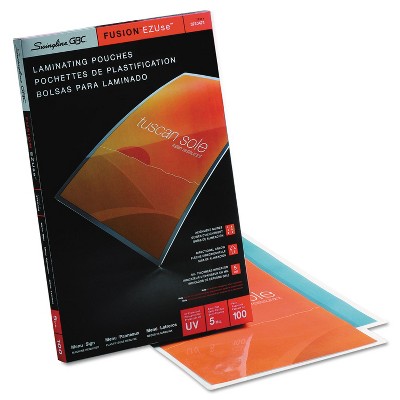 Swingline EZUse Thermal Laminating Pouches 5 mil 11 1/2 x 17 1/2 100/Box 3740474