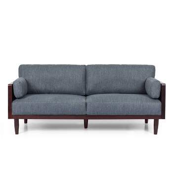 Sofia Mid-Century Modern Upholstered 3 Seater Sofa - Christopher Knight Home