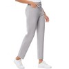 Women's Golf Pants with Pockets Lightweight Qucik Dry Casual 7/8 Work Ankle Pants for Women - 2 of 4
